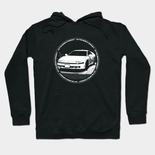 MITSUBISHI 3000GT Black 'N White 4 (Black Version) Hoodie